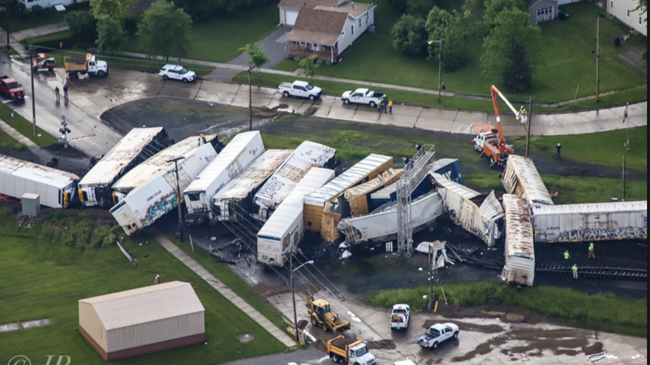 Nearly 50 train derailments in Ohio since January 2018